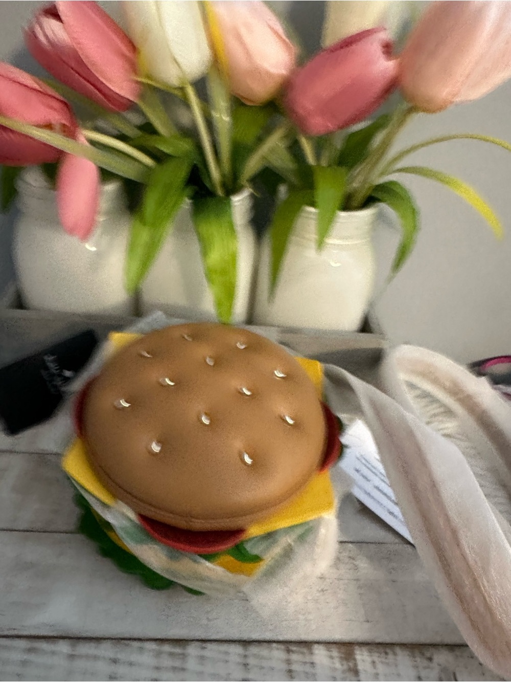 Nwt Kate spade snack bar cheeseburger 3d crossbody bag - Picture 2 of 11